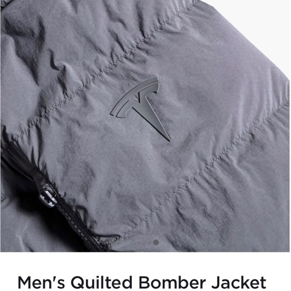 Tesla-Quilted Puffer Jacket, Missing TESLA size tag, EUC - Picture 8 of 12